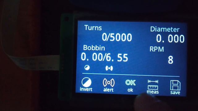 DWIN pickup winder UI DEMO смотреть онлайн