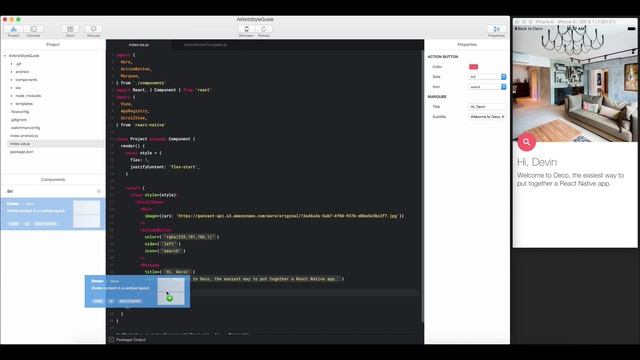 Deco - Airbnb styleguide demo смотреть онлайн