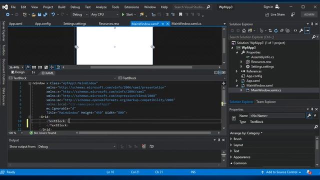 WPF in Visual Studio 2019 | Getting Started смотреть онлайн