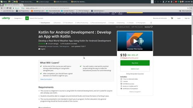 My Kotlin Android Developer Course смотреть онлайн