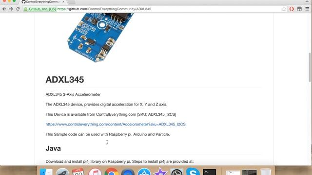 Raspberry Pi ADXL345 3-Axis Accelerometer Java Tutorial смотреть онлайн