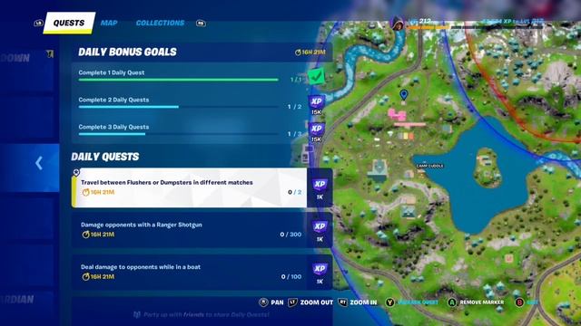 FORTNITE how to get v-bucks daily challenges pass part 5 gameplayer смотреть онлайн