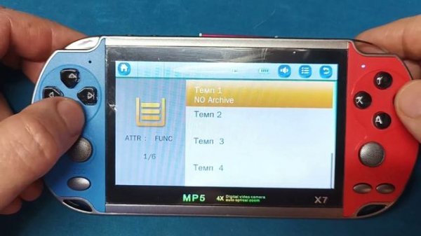 Игровая Ретро Консоль X7 полный обзор