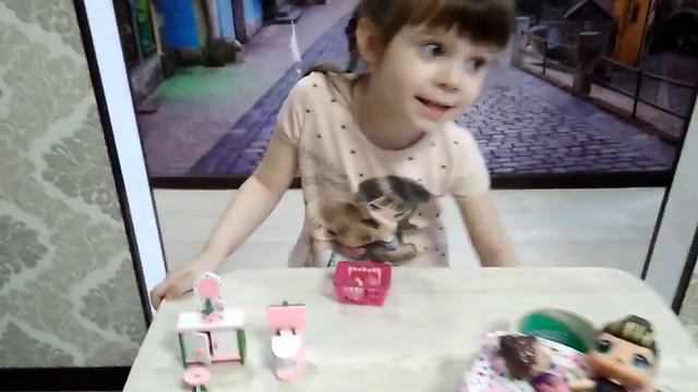 Открываем посылки с АлиЭкспресс!! Мебель для кукол Loll !! смотреть онлайн