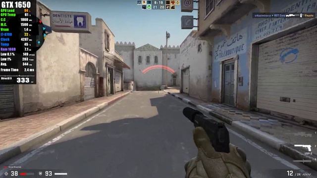 GTX 1650 | CS GO - 1080p (tested in 2023) смотреть онлайн