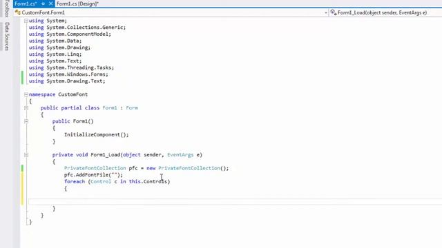 Custom Font in Windows Forms (C#) - decliciousVB смотреть онлайн