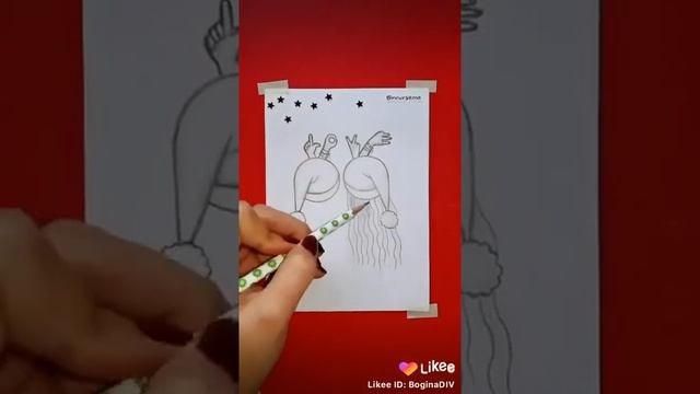 Как нарисовать девочку легко смотреть онлайн