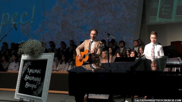 Пение «His Life for Me» Люда, Евника и Абигел смотреть онлайн