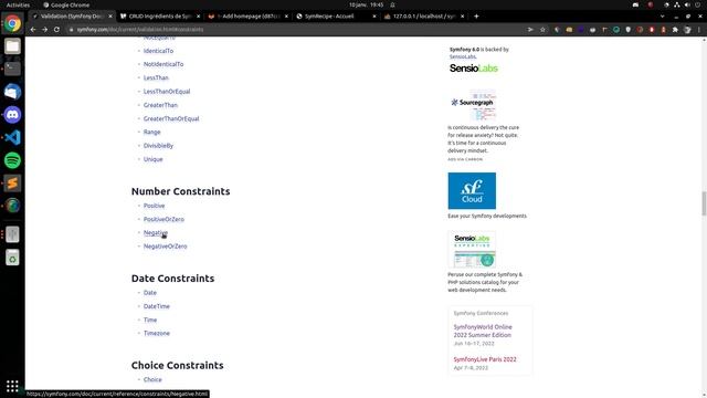 ?? Apprendre #Symfony 6 - Validation des entités #6 смотреть онлайн