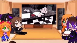 Afton Family react to  FNaF Counter Jumpscares 1-5 minus FNaF 4 // Gacha Kaleigh