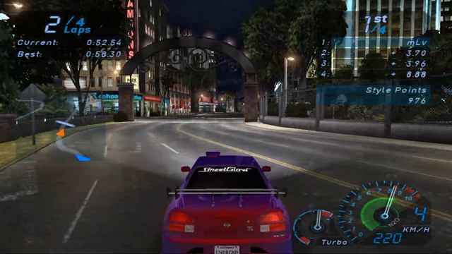 NFS Underground 1 - Round And Round And Round We Go