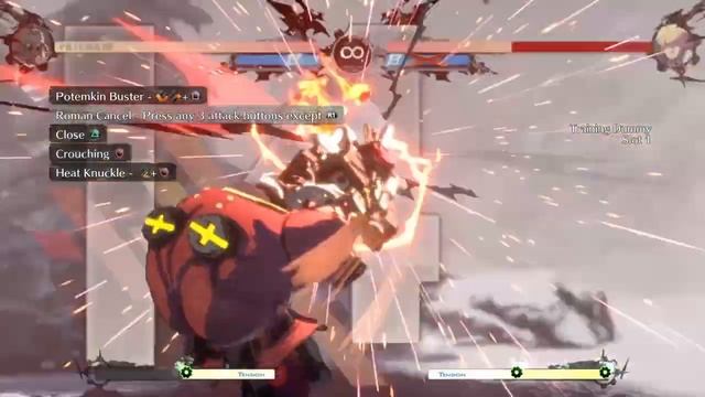 POTEMKIN COMBOS [GUILTY GEAR STRIVE]