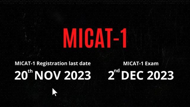 How to Get into MICA | MICAT Process смотреть онлайн