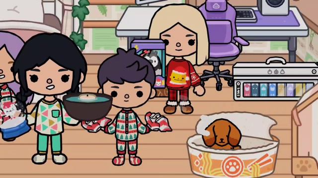 празднуем новый год с друзьями//тока бока//toca boca//Laven toca смотреть онлайн