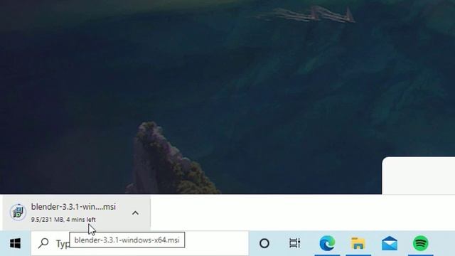 HOW TO DOWNLOAD AND INSTALL BLENDER ON WINDOWS 10/ 11 || BLENDER TUTORIAL смотреть онлайн