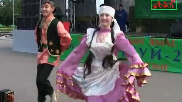 Алина & Алмаз Галиевы-"Чабата биюэ" смотреть онлайн