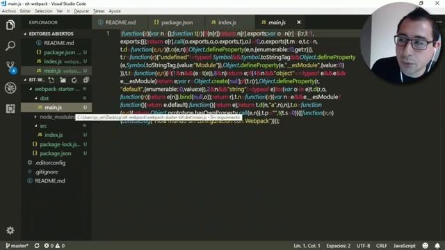 Primeros pasos con Webpack смотреть онлайн