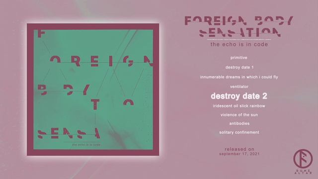 Foreign Body Sensation - The Echo Is in Code [Official Full Album Stream] смотреть онлайн