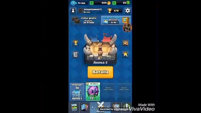 Clash Royale cofre súper mágico arena 2 смотреть онлайн