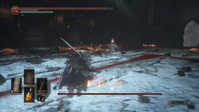 Dark Souls 3 (DLC Ashes of Araindel) - Боссы Сестра Фриде и Отец Ариандель и Черное пламя Фриде! смотреть онлайн