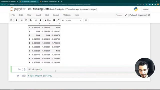 069- Day 19: Pandas part 3: Missing Data in Pandas مهم[Complete ML Track in Arabic] #DataScience #M смотреть онлайн
