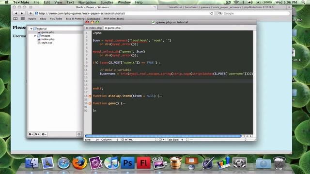 Create a game with PHP (Part 2) смотреть онлайн