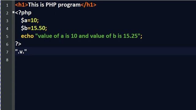 004 Basic Introduction of PHP - Embed HTML - Part 4 Hindi смотреть онлайн