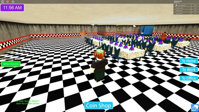 ROBLOX. Пиццерия Фредди. Часть 1. Игра для детей. Роблокс смотреть онлайн