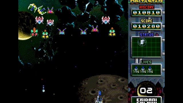 DeltaStar Earth Defence Gameplay, ZX Spectrum Next смотреть онлайн