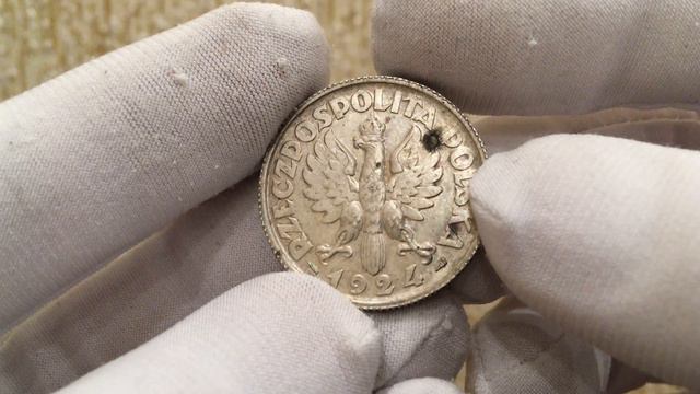 2 злотых 1924 Польша серебро Жница coins of Poland смотреть онлайн