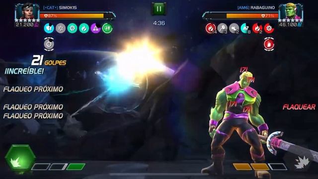 MCOC AW. Node 48. Wiccan Vs Hulkling