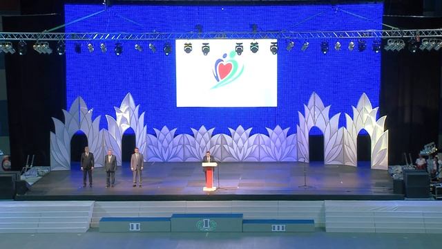 Церемония закрытия третьей Всероссийской летней спартакиады инвалидов. Йошкар-Ола. 19 июля. смотреть онлайн