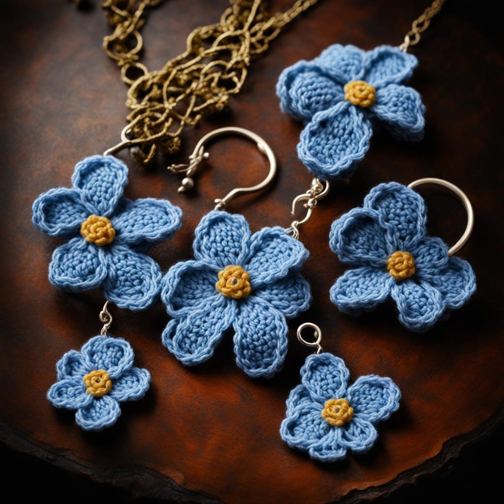 ВЯЗАНИЕ, УКРАШЕНИЯ, С ЦВЕТАМИ И ЛИСТЬЯМИ ОТ НЕЙРОСЕТИ. ПОДБОРКА №6 смотреть онлайн