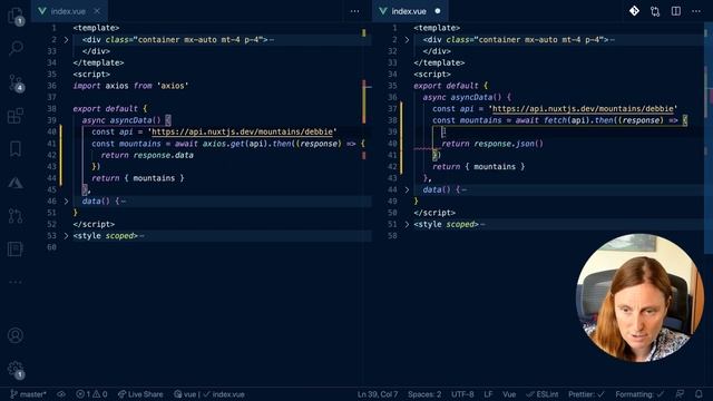 Axios v Fetch Api in Nuxt.js смотреть онлайн