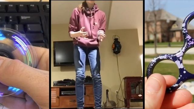 СПИННЕР ТРЮКИ! ? Трюки со спиннером для начинающих ?!! смотреть онлайн