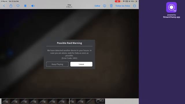 El error 1001 de Roblox me apareció 💀 смотреть онлайн