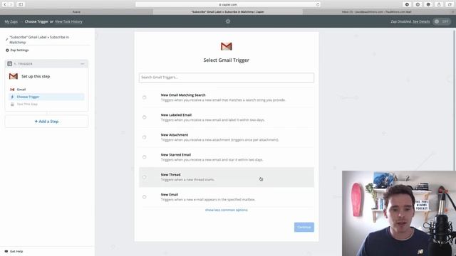 Getting started with Zapier triggers and actions смотреть онлайн