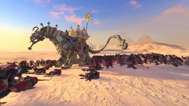 Цари Гробниц. Фракции Total War Warhammer 3 смотреть онлайн