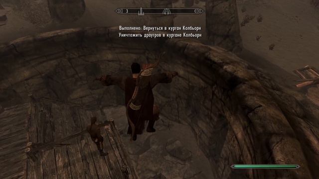 TES V Skyrim. Вор-алхимик №41. Курган Колбьорн - раскопки реликвий Азидала.