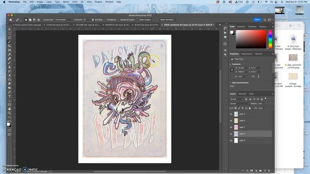 13 Using CMYK Color Separation Actions in Photoshop смотреть онлайн