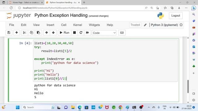 Python Exception Handling || Python for Beginners || Silan Software || pythontpoints.com смотреть онлайн