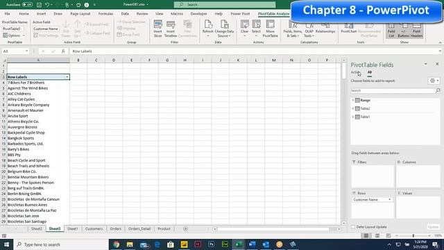 Excel 365 Part 23 – PowerPivot смотреть онлайн