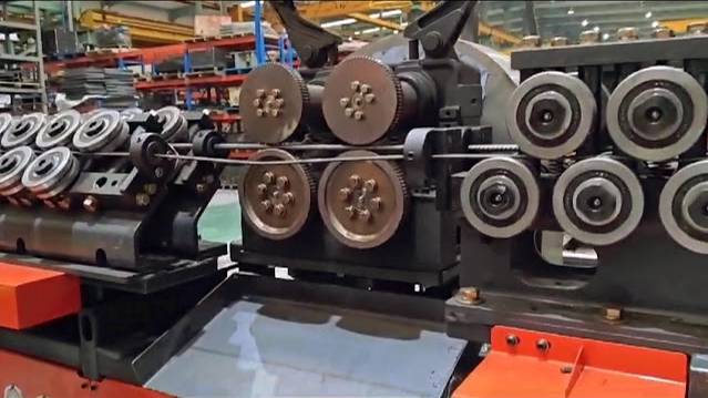 Станок для сварки плоских каркасов GWCZP-1200 TJK Machinery узел подачи поперечных смена прутка смотреть онлайн