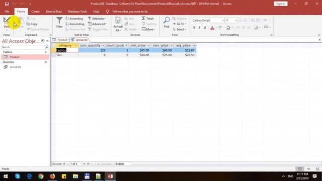 How to Use Group By and Having Clause in SQL with Microsoft Access 2019 смотреть онлайн
