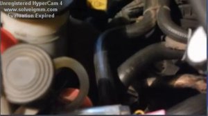 как поменять Натяжной ролик,замена ролика натяжителя FORD TRANSIT