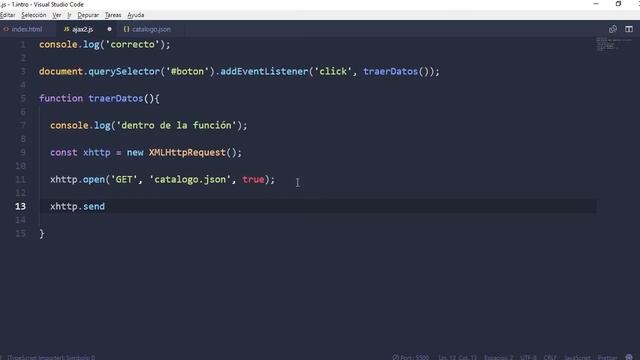 #2 AJAX con JavaScript | Leer archivo JSON y pintar datos en TABLA HTML смотреть онлайн