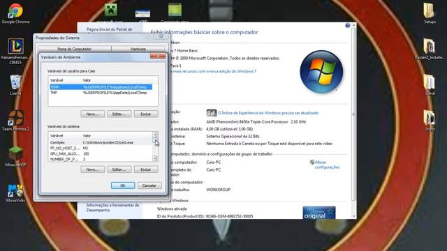 Tutorial Minecraft - Java Virtual Machine Launcher Error(Resolver) смотреть онлайн