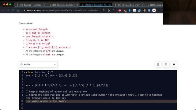 Leetcode Contest 343 in Kotlin (Q1 only) смотреть онлайн