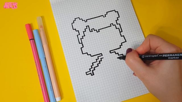 How to Draw #LOL Surprise Baby Doll PIXEL ART КАК НАРИСОВАТЬ КУКЛУ ЛОЛ ПО КЛЕТОЧКАМ смотреть онлайн