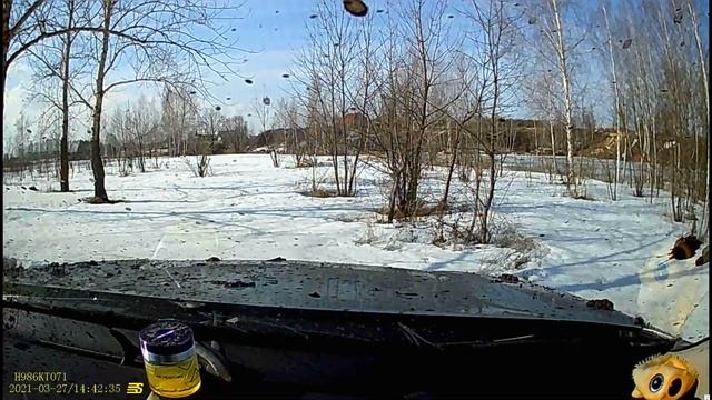 аутлендер3 2л 4wd по весенней грязи и снегу смотреть онлайн